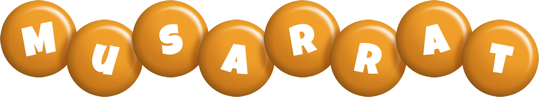 Musarrat candy-orange logo