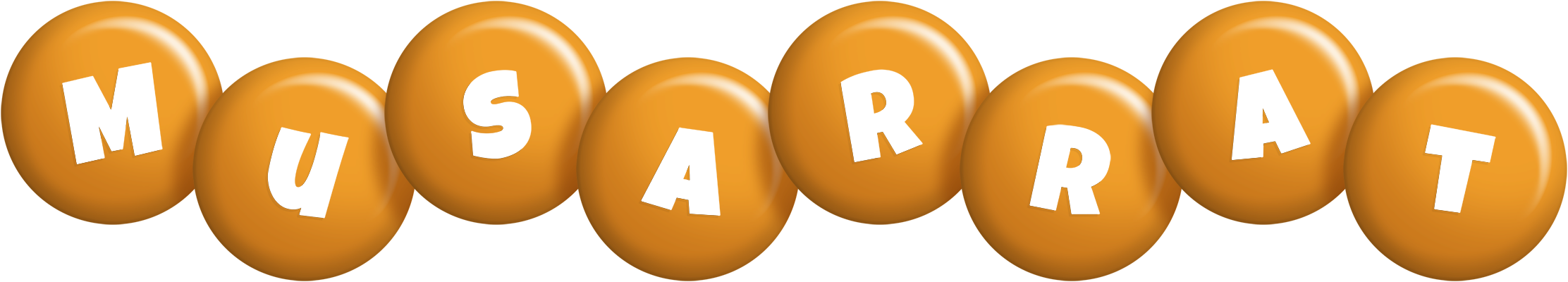 Musarrat candy-orange logo