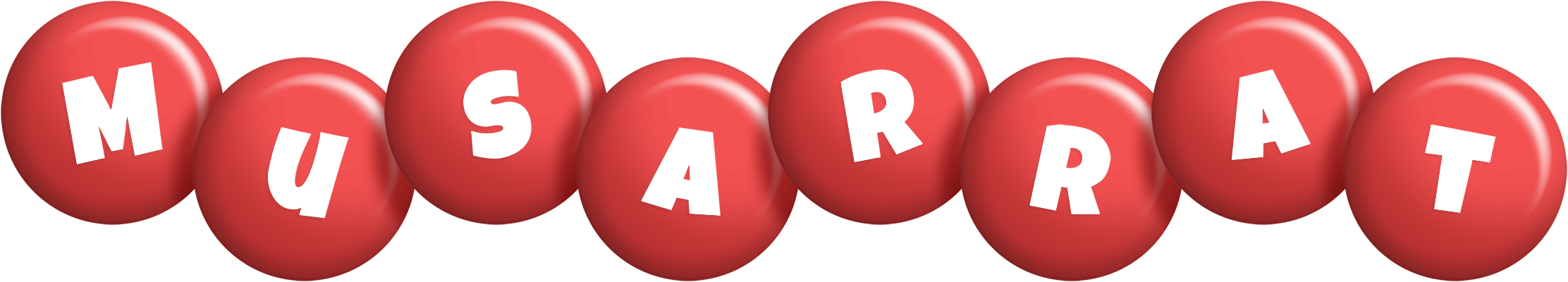 Musarrat candy-red logo