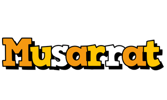 Musarrat cartoon logo