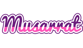 Musarrat cheerful logo