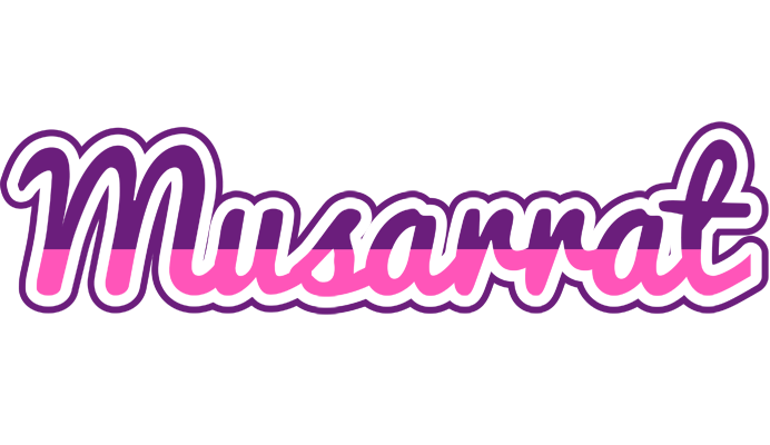 Musarrat cheerful logo