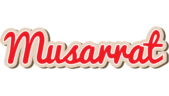 Musarrat chocolate logo