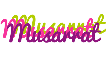 Musarrat flowers logo