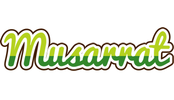 Musarrat golfing logo