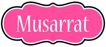 Musarrat invitation logo