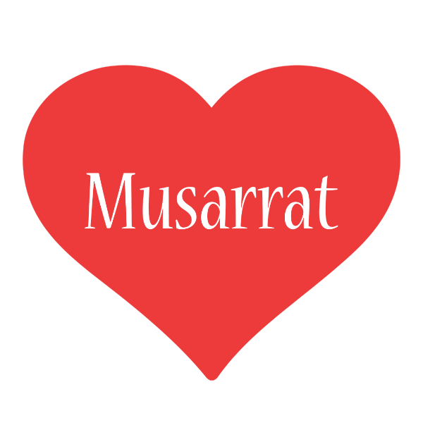 Musarrat love logo