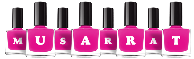 Musarrat nails logo