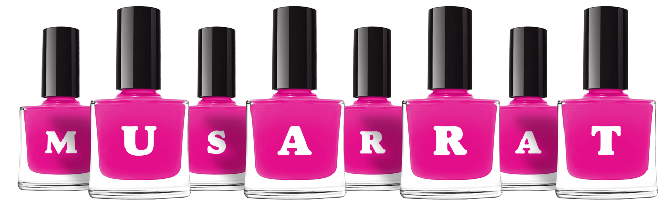 Musarrat nails logo