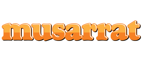 Musarrat orange logo