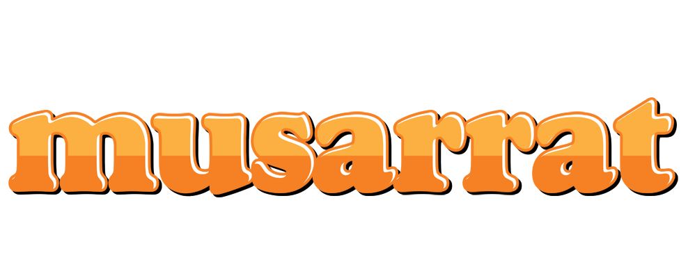 Musarrat orange logo