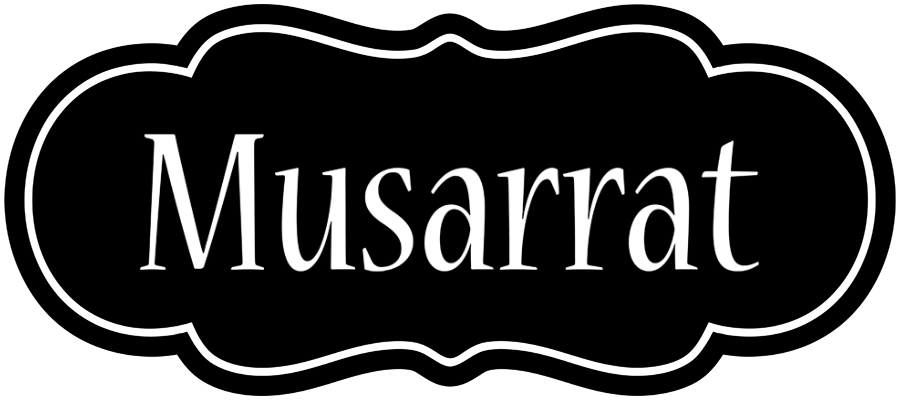 Musarrat welcome logo