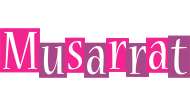 Musarrat whine logo