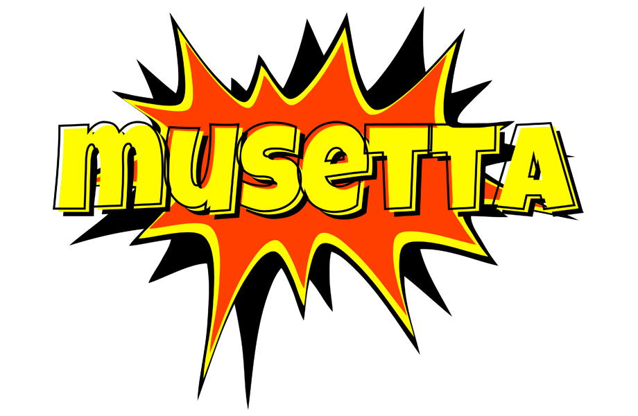 Musetta bazinga logo