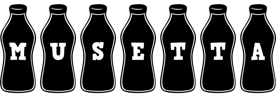 Musetta bottle logo