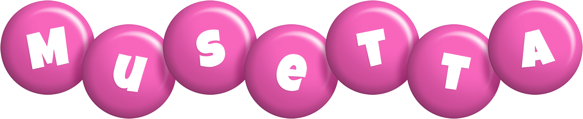 Musetta candy-pink logo