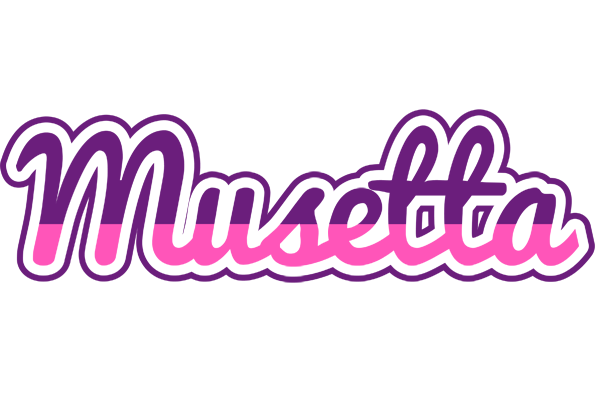 Musetta cheerful logo