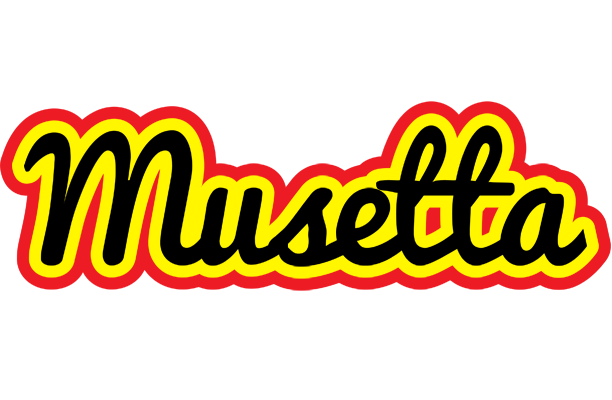 Musetta flaming logo