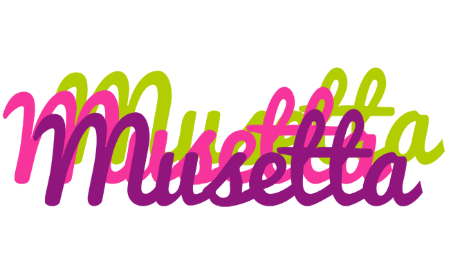 Musetta flowers logo
