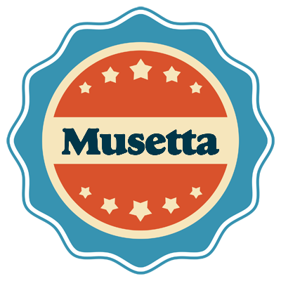 Musetta labels logo