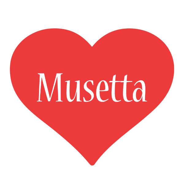 Musetta love logo