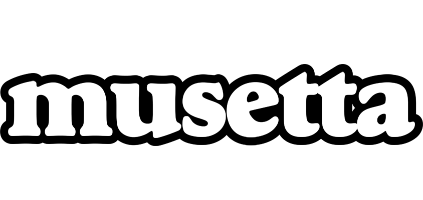 Musetta panda logo