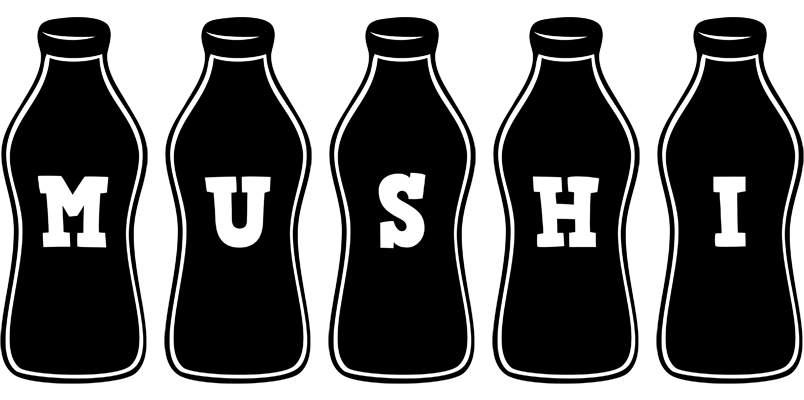 Mushi bottle logo