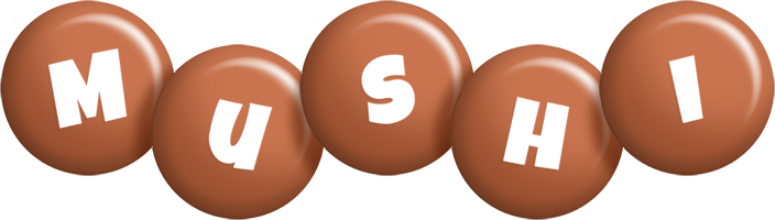 Mushi candy-brown logo