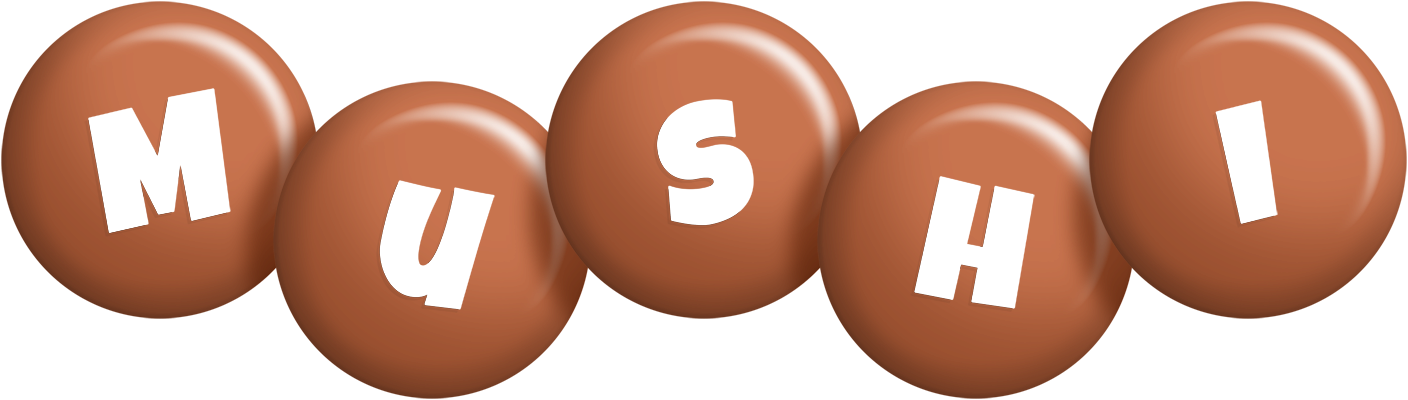 Mushi candy-brown logo