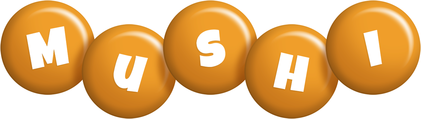 Mushi candy-orange logo