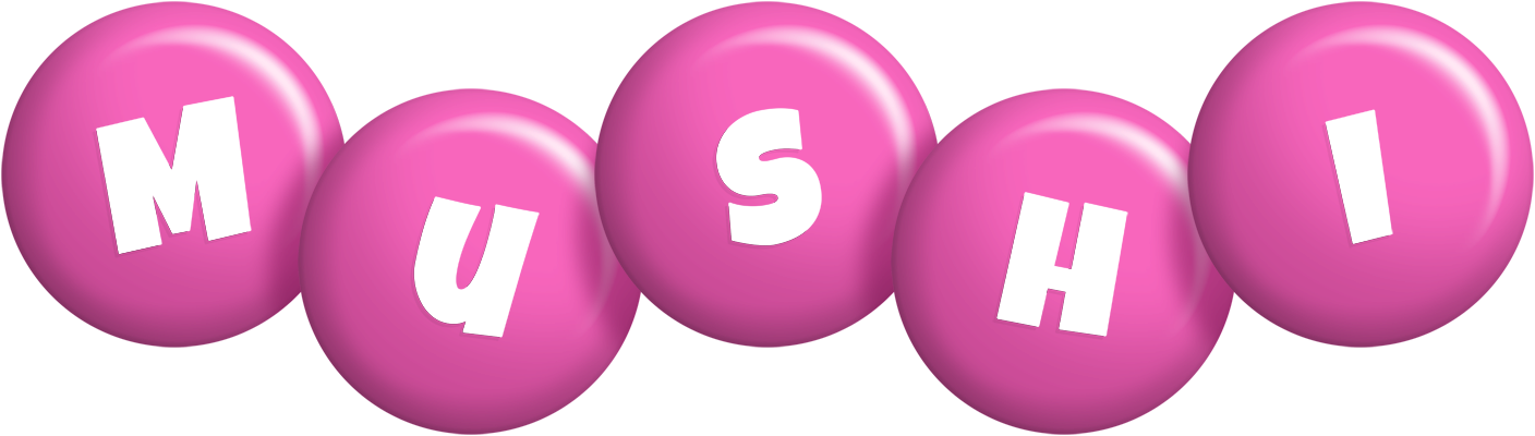 Mushi candy-pink logo