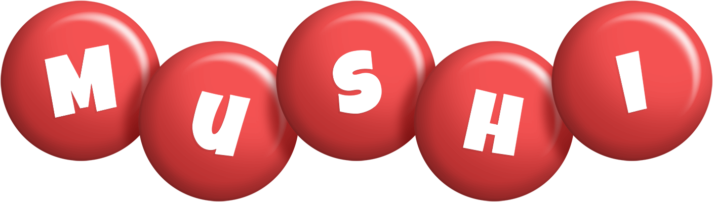 Mushi candy-red logo