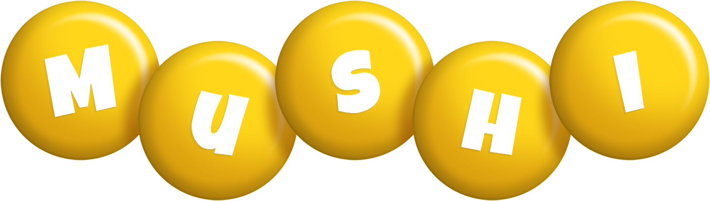 Mushi candy-yellow logo