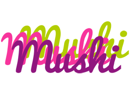 Mushi flowers logo