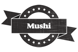 Mushi grunge logo