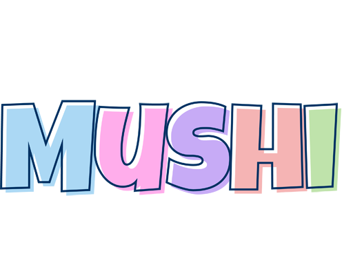 Mushi pastel logo