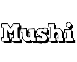 Mushi snowing logo