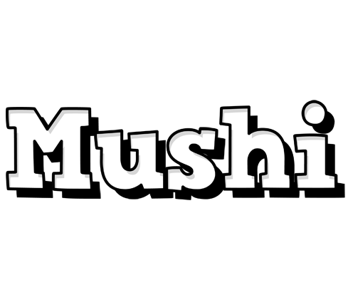 Mushi snowing logo