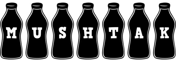 Mushtak bottle logo