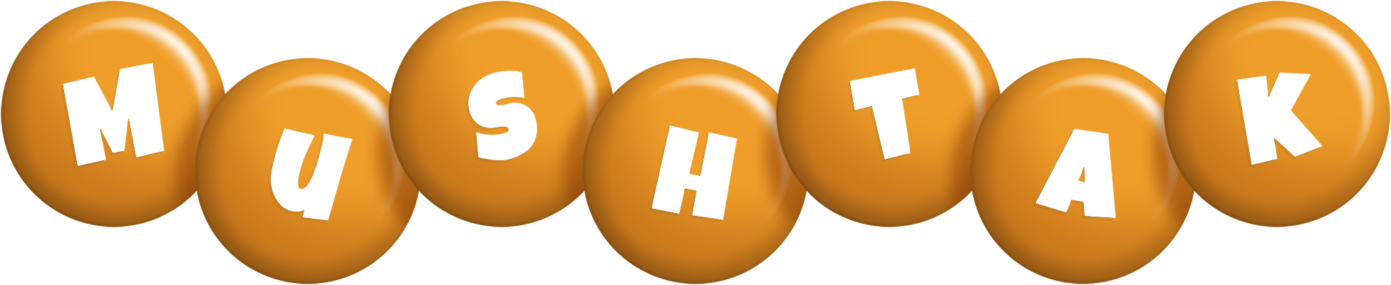 Mushtak candy-orange logo