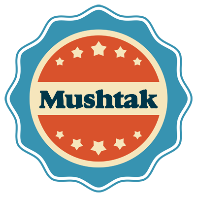 Mushtak labels logo