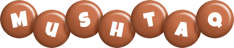 Mushtaq candy-brown logo