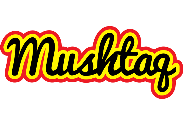 Mushtaq flaming logo