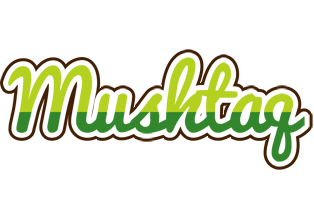 Mushtaq golfing logo