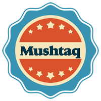 Mushtaq labels logo