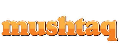 Mushtaq orange logo