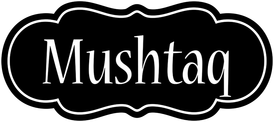 Mushtaq welcome logo