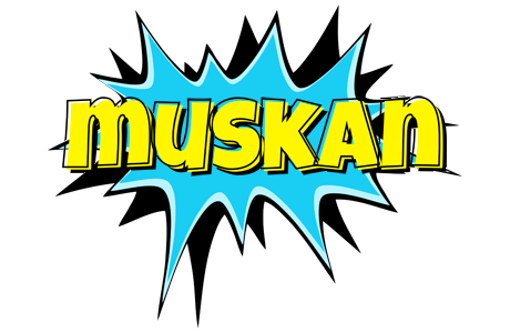 Muskan amazing logo