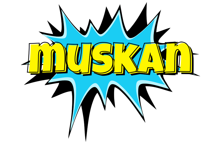 Muskan amazing logo