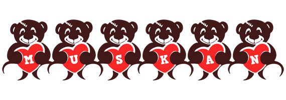 Muskan bear logo